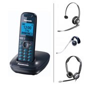 Panasonic KX-TG DECT Telefon mit Headset