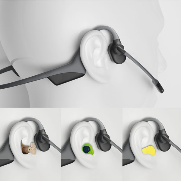Shokz OpenComm 2 Bluetooth Knochenschall-Headset