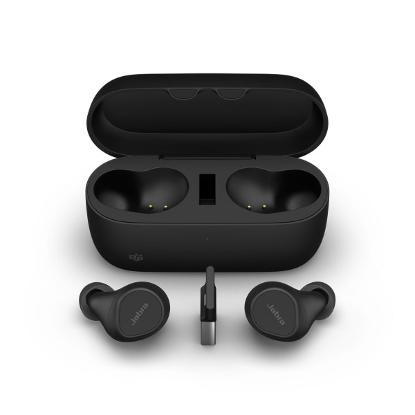 海外最新 Jabra Evolve2 (20797-999-999) USB-A MS Buds イヤホン