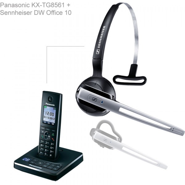 Panasonic KX-TG8561 + Sennheiser DW Office 10 GAP