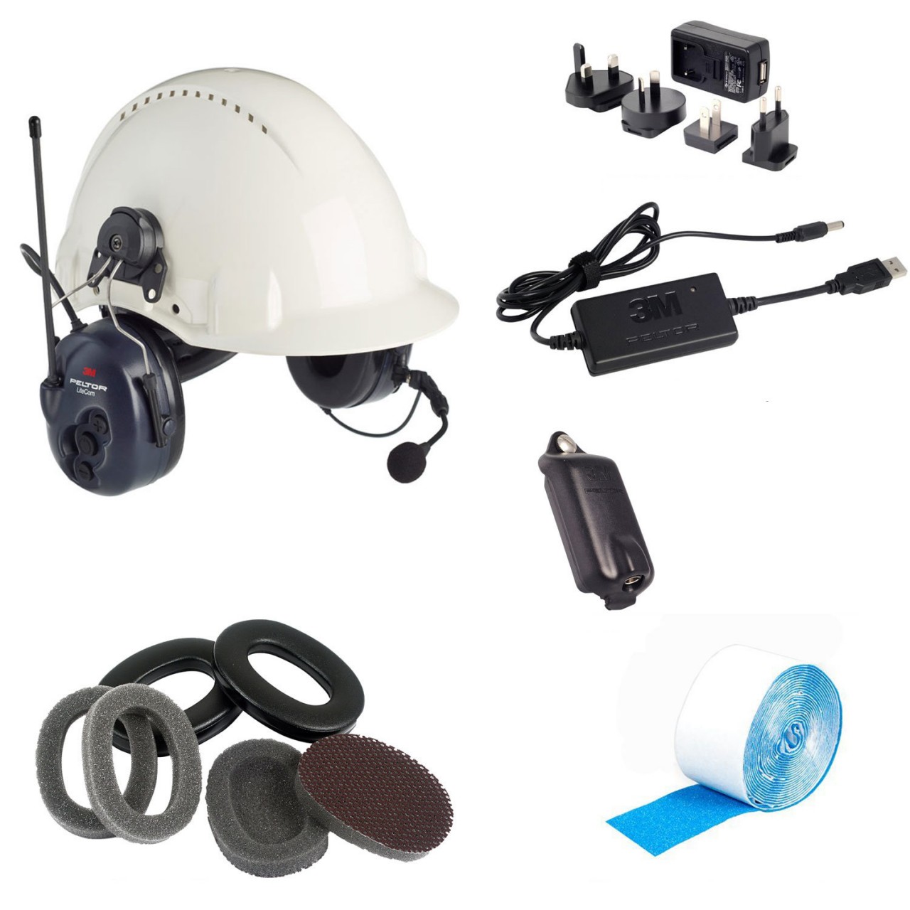 3M Peltor LiteCom Extended mit Helmadapter