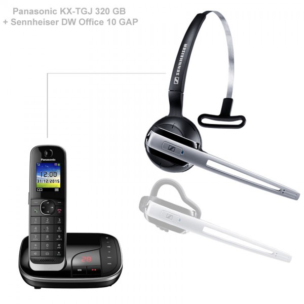 Panasonic KX-TGJ320 + Sennheiser DW Office 10 GAP