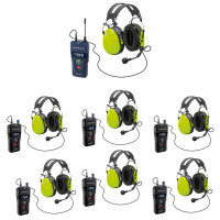 Infinity Tour Guide Set mit Gehörschutz-Headsets Infinity Tour Guide Set mit Gehörschutz-Headsets