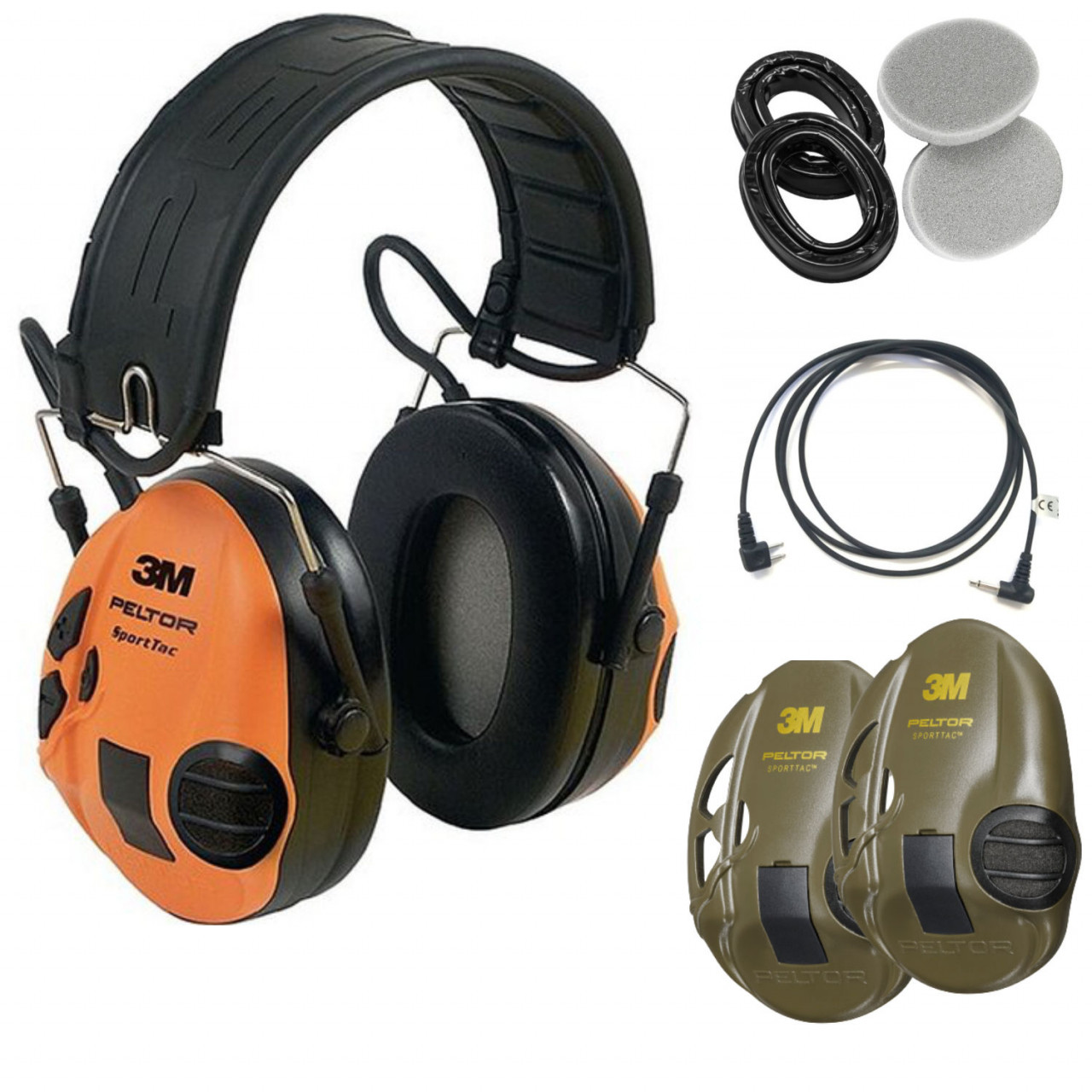 3M SportTac aktiver Gehörschutz Hunting Comfort Plus