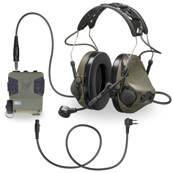 Ultimate Bundle: 3M Peltor ComTac VIII + Falconclaw PTT