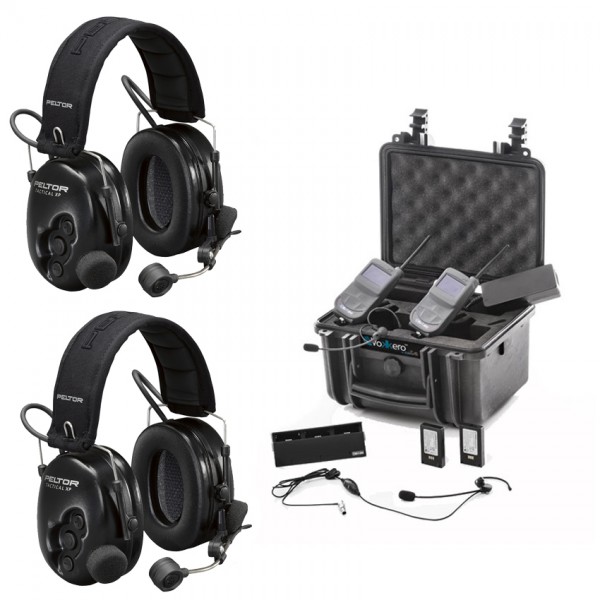 Basix Set 02 + Peltor Aktiv Headsets