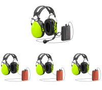 Tour Guide System mit passivem Gehörschutz Tour Guide System mit passivem Gehörschutz