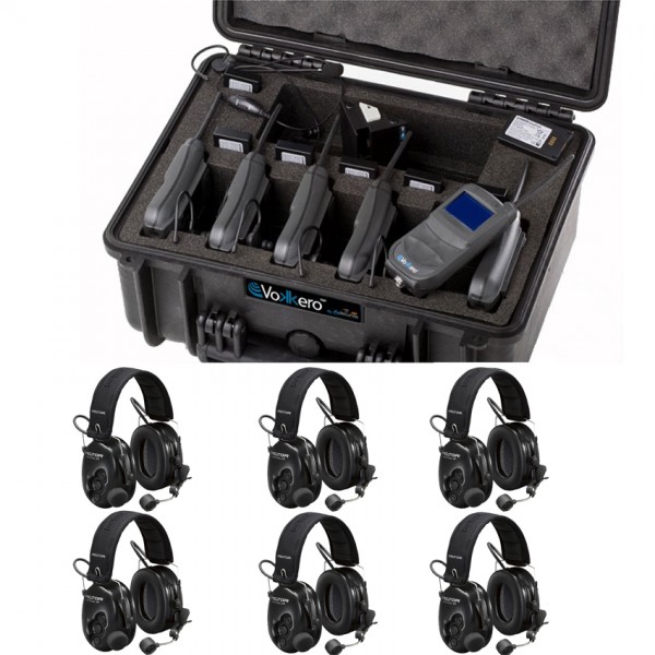 EVO3 Set 06 + Peltor Aktiv Headsets