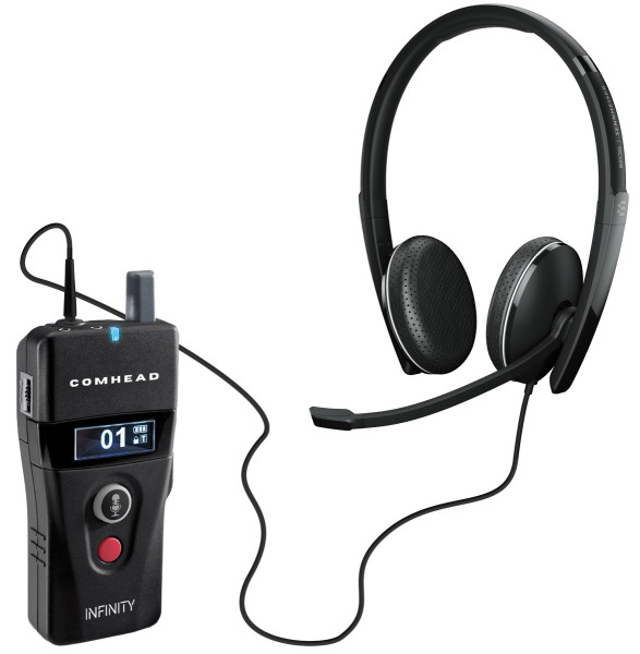 Infinity Tour Guide Set mit Komfort-Headsets Duo