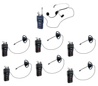 Infinity Tour Guide Set mit Ohrbügel-Headsets Infinity Tour Guide Set mit Ohrbügel-Headsets