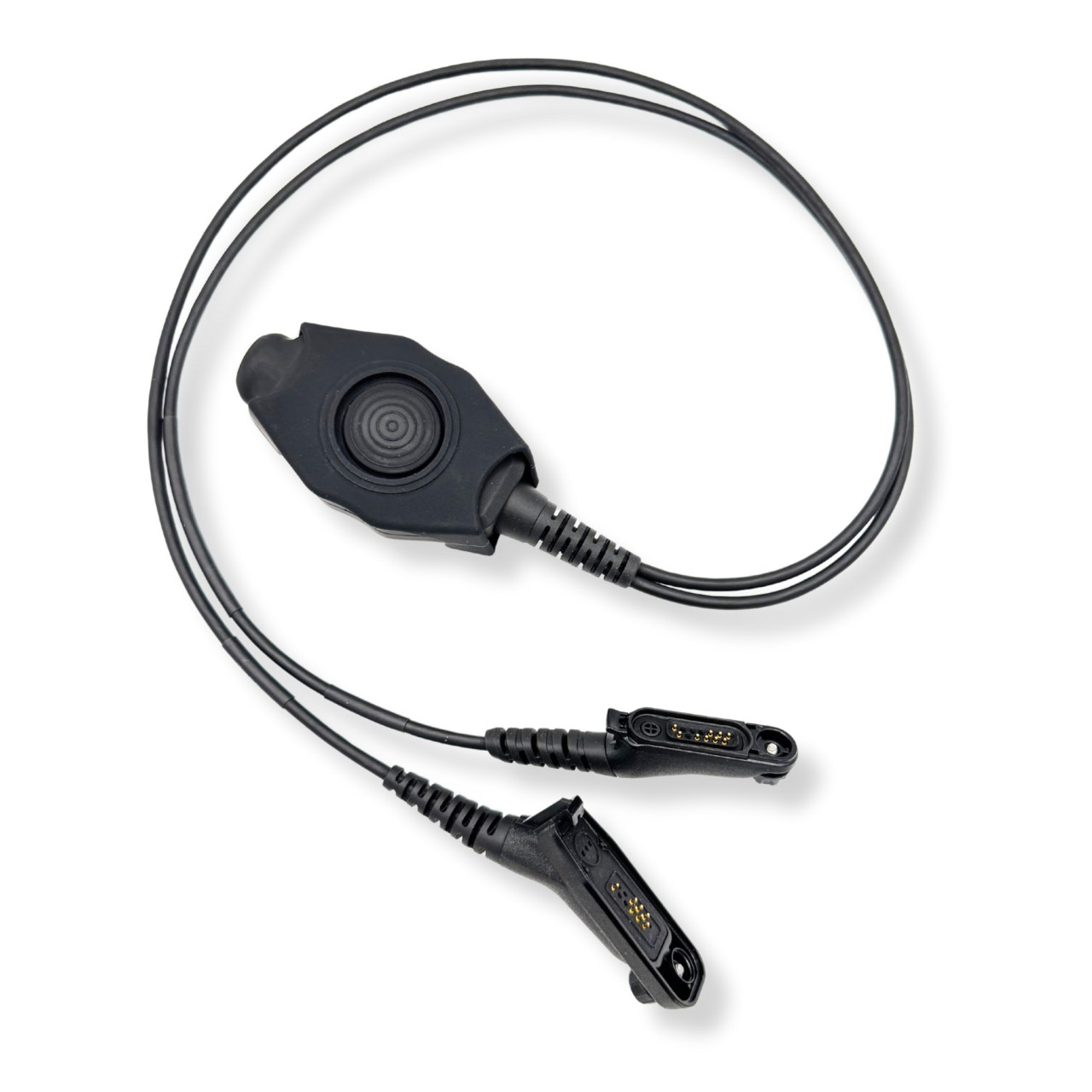 COMHEAD Stereo Tactical PTT 5-Pin Nexus Motorola Mini GCAI + M12