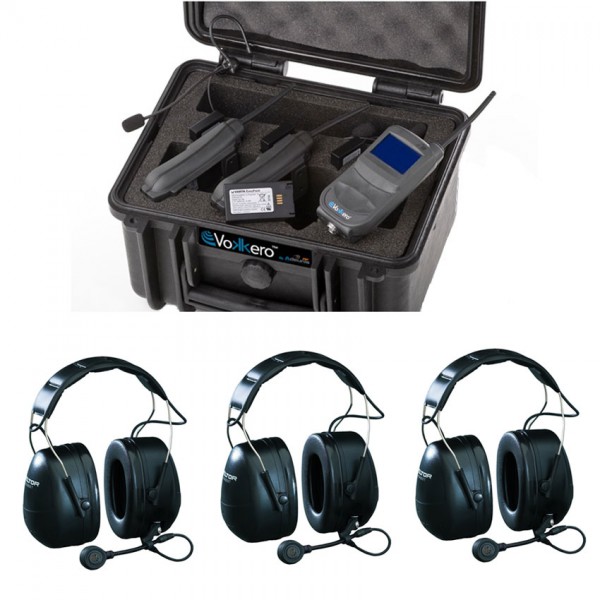 EVO3 Set 03 + Peltor Headsets