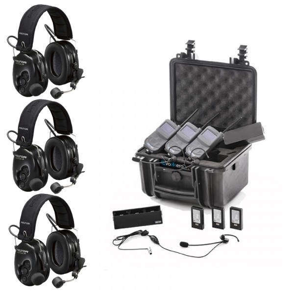 Basix Set 03 + Peltor Aktiv Headsets