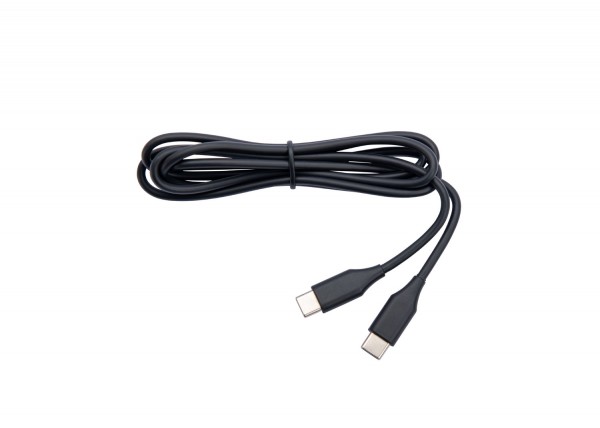 Evolve2 USB-Ladekabel USB-C auf USB-C Black