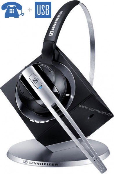 Sennheiser DW 10 DECT Headset (Telefon & PC)