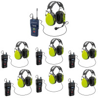 Infinity Tour Guide Set mit Gehörschutz-Kopfhörern Infinity Tour Guide Set mit Gehörschutz-Kopfhörern