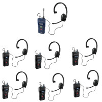 Infinity Tour Guide Set mit Komfort-Headsets Mono Infinity Tour Guide Set mit Komfort-Headsets Mono