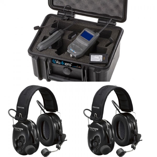 EVO3 Set 02 + Peltor Aktiv Headsets