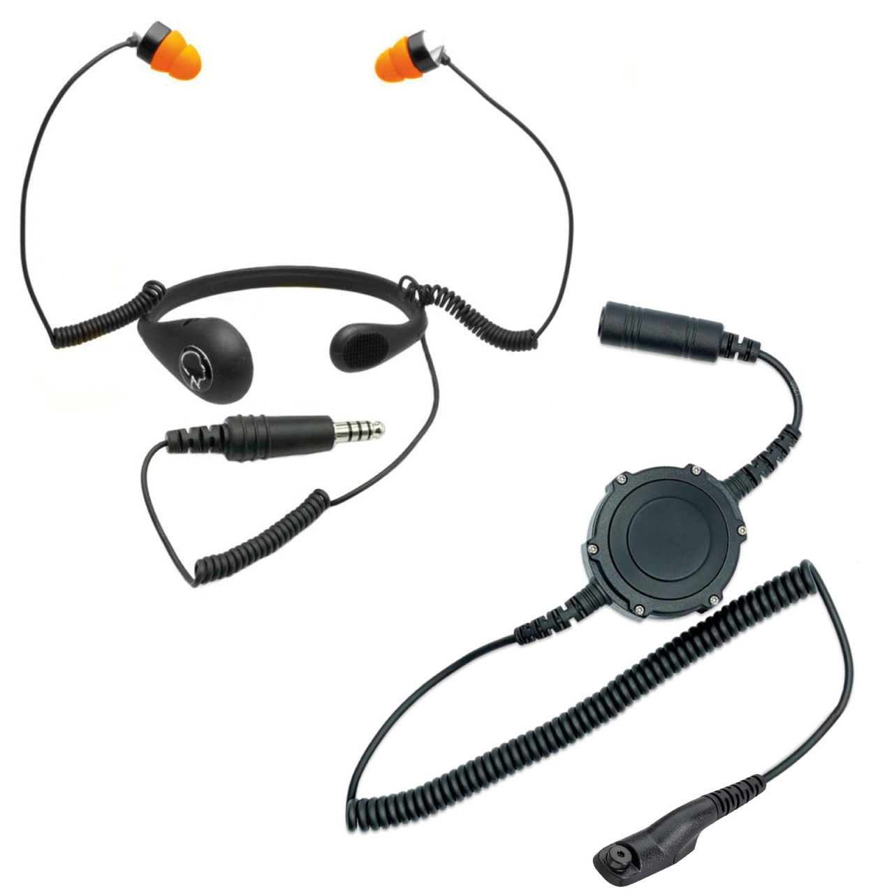 Tactical Headsets Sweden M11 Pro System NeckMic-InEar-Headset Motorola M12