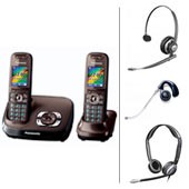 Panasonic KX-TG DECT Telefon mit Headset