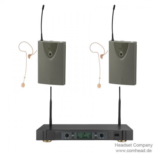 Headset-Funkmikrofon Duo Set
