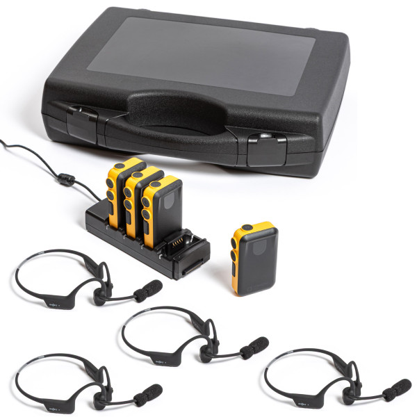 COMPAK Performance Coms Kit mit ASO 400 Knochenschall-Headsets