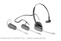 Plantronics CS540 Trio Headset Plantronics CS540 Trio Headset