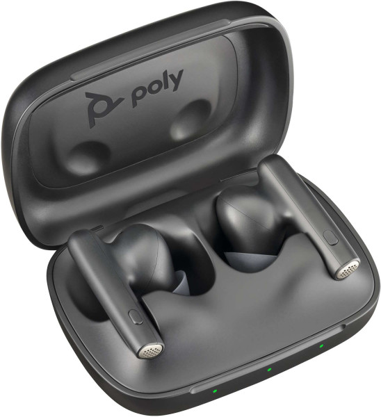 Poly Voyager Free 60 UC ワイヤレスイヤホン Poly Voyager Free 60シリーズ（カーボンブラック）製品詳細